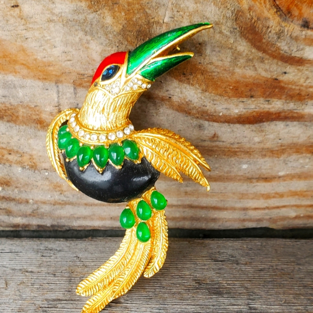 rare vintage french brooch